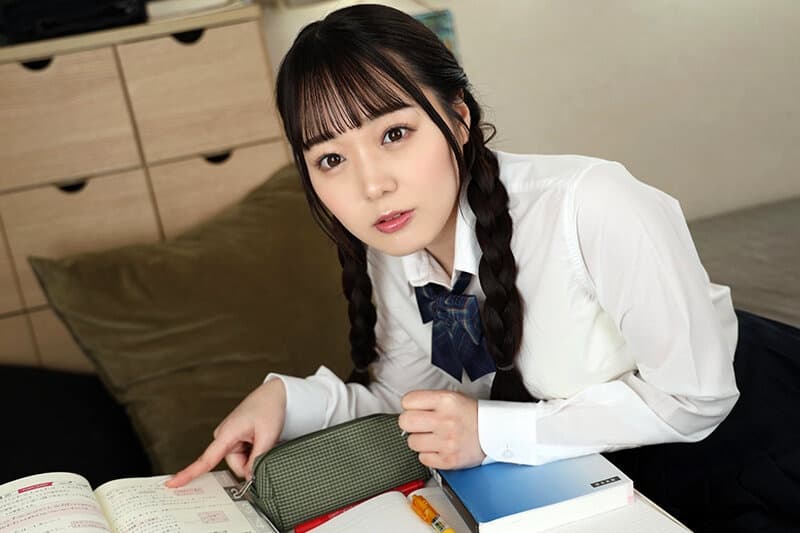 VRKM-1060 【VR】-地味陰キャのパイパン誘惑- 勉強できないボクに無毛マ●コに夢中させるささやき淫語性交 高瀬りな