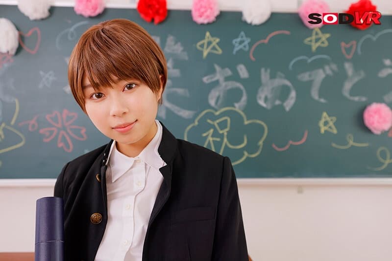 DSVR-1146 【VR】センパイ美男子（イケメン）は女の子！？たまたま見えてしまった着替えにびっくり！！あれ？おっぱい？！放課後、イケメン痴女から精子搾られまくった3日間 佐野なつ