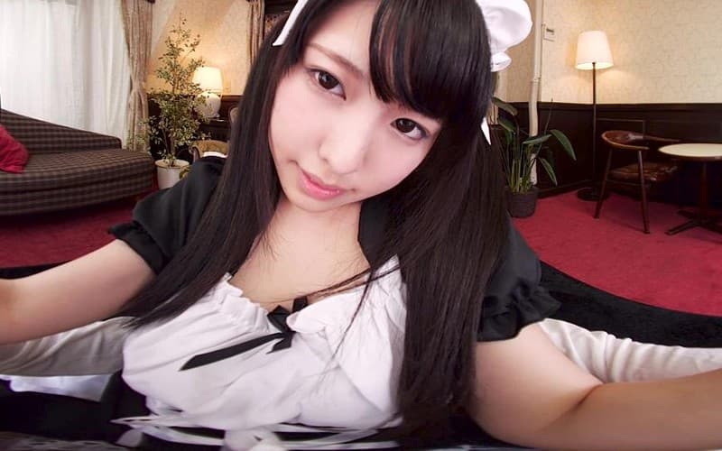 KIWVR-004 【VR】HQ超画質革命！僕はこの豪邸のご主人様。今日もメイドのしおりがお掃除してくれる。疲れた身体を熱心にマッサージしてくれてSEXまでしちゃいました！ 倉木しおり