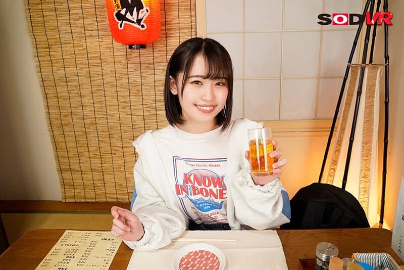 DSVR-1254 【VR】青森弁がクセ強のバイト先の先輩と終電逃して一晩過ごすことに…ほろ酔いになってチューしまくり中出しSEX 乃々瀬あい