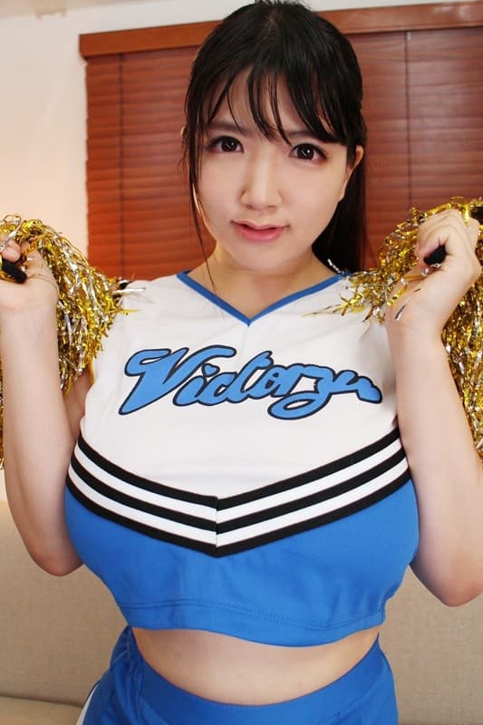 EXVR-170 【VR】Jカップ爆乳彼女とチアコスでラブラブSEX！ 肉感パイズリとナマ挿入SEXで大量発射！！ 優月まりな