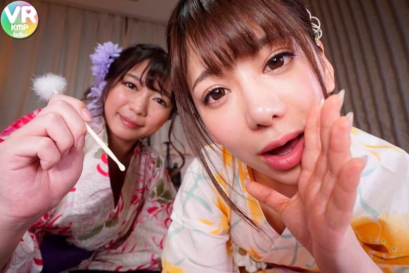 BIKMVR-093 【VR】【HQバイノーラル録音】都内某所の美少女高級耳かきマッサージ店 泉ひなの?有村のぞみ