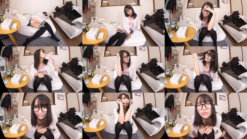 CRVR-130 【VR】枢木あおい 部屋に転がり込んできた黒髪眼鏡女子と朝から晩までヤリまくる超幸せな一日。