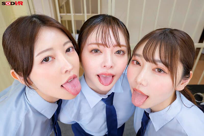 DSVR-1609 小倉由菜 森日向子 さつき芽衣【VR】【8K】売り上げ大好評につきパワーアップ 少年看守レディのお仕事「射精を許可する」中出し更生施設VR スペシャルver ※SODstar 小倉由菜出演