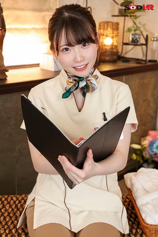 DSVR-1237 【VR】逆さまに履いた紙パンツを注意出来ない本日初出勤の新人エステ嬢 ピュアな性格につけこんで勃起を見せつけたら、エロ視線でチラチラ見てきたので調子に乗ってたっぷり中出し4発射！ 藤田こずえ