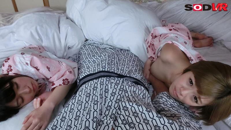 DSVR-236 【VR】好評VRシリーズ 友人夫婦と4人で温泉旅行、友人の奥さんがめちゃくちゃ可愛くて僕に気がある！？友人と嫁がお酒を飲んで爆睡している真横でこっそり内緒のお互いW不倫中出しセックス3【…のはずが途中で妻が起きてしまい！？】