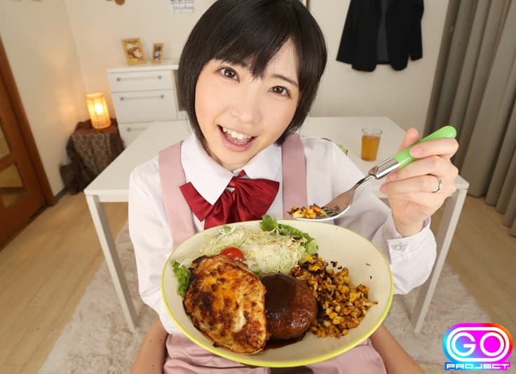 GOPJ-235 【VR】劇的高画質 皆月ひかる 【2発射】 制服若妻 待ってましたーーー。 【対面座位～背面座位～騎乗位～背面騎乗位～顔面騎乗クンニ～騎乗位～正常位】