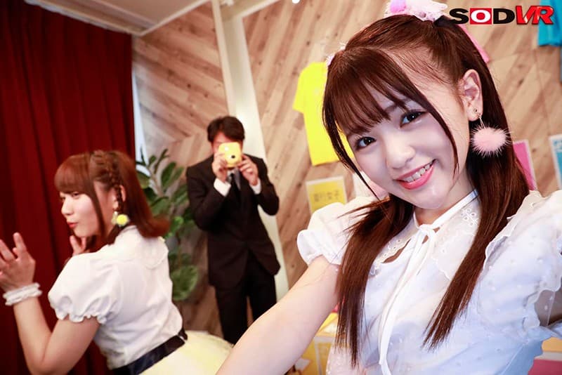 DSVR-525 【VR】【HQ高画質VR】 俺のカノジョは本物アイドル 永瀬ゆい ～LIVE中レスもらいまくりでこっそり楽屋でイチャイチャベロキスSEX～