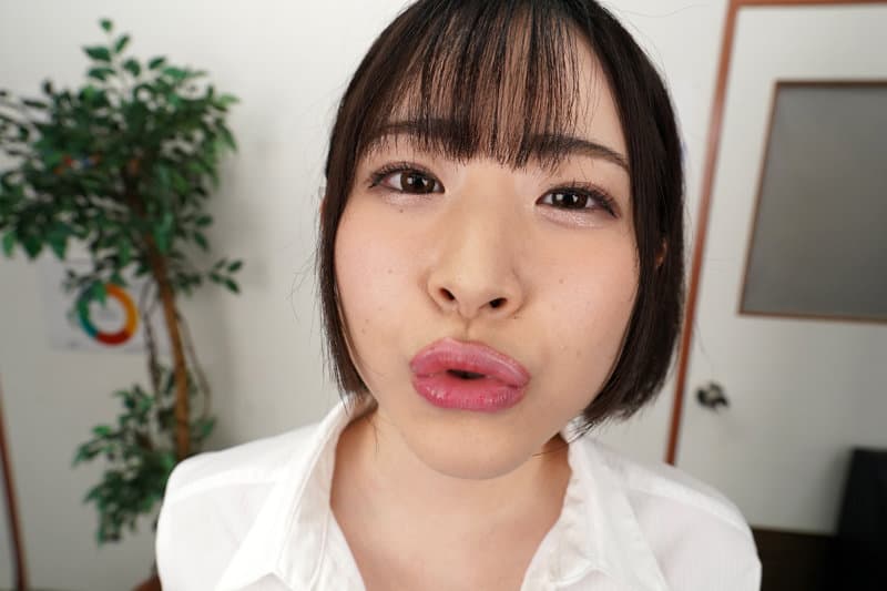 VRKM-657 【VR】顔面特化アングルVR ～フェラがすっごい後輩女子社員と社内でイチャラブSEX～ 沙月恵奈