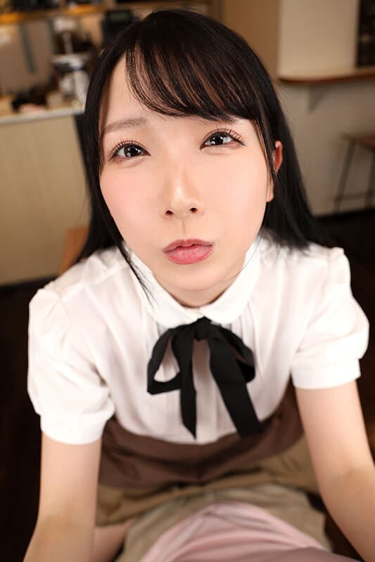 SAVR-319 【VR】見た目は清楚系なのに…中身は好き魔 路地裏の小さなカフェで何度も合法ハグを繰り返すモチ肌店員と常連のボク。宮西ひかる