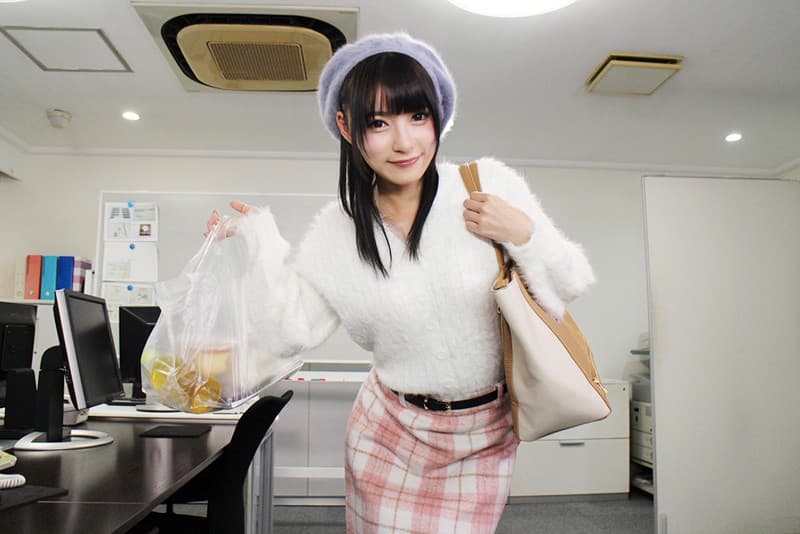 EXVR-119 【VR】【リマスター画質向上版】波木はるかが頑張るあなたを応援！ 残業中のオフィスでコスプレ中出しSEX！！