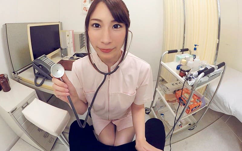 CAPI-111 【VR】ドクター不在をいいことに患者を誘惑診断する淫乱ナース 橋本れいか