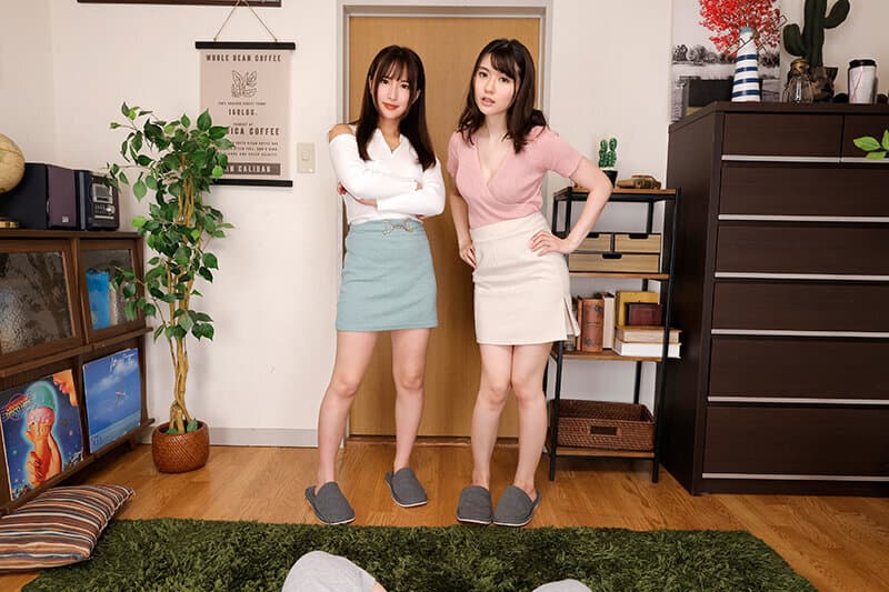 URVRSP-149 【VR】隣に越してきたお姉さんたちが毎日毎日男をとっかえひっかえで乱交パーティーのヤリ部屋と化していたので、ボクも仕返しに大音量でAVを見ていたら突然怒鳴り込んできて「五月蝿い！！」と言いながらもボクのナイチンを見てヤリマン魂に火が付いてW乳首責めで何度も…