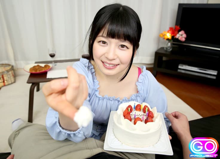 GOPJ-001 【VR】劇的高画質【長尺】誕生日プレゼントはワ?タ?シだよ いちゃいちゃ密着対面エッチ 優梨まいな