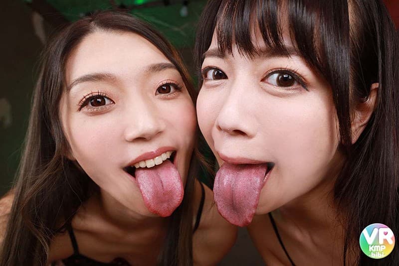 BIKMVR-146 【VR】ベロと淫語で犯される快感～マシンガン淫語＆ベロベロ顔面舐め変態痴女～ 香苗レノン?小日向まい