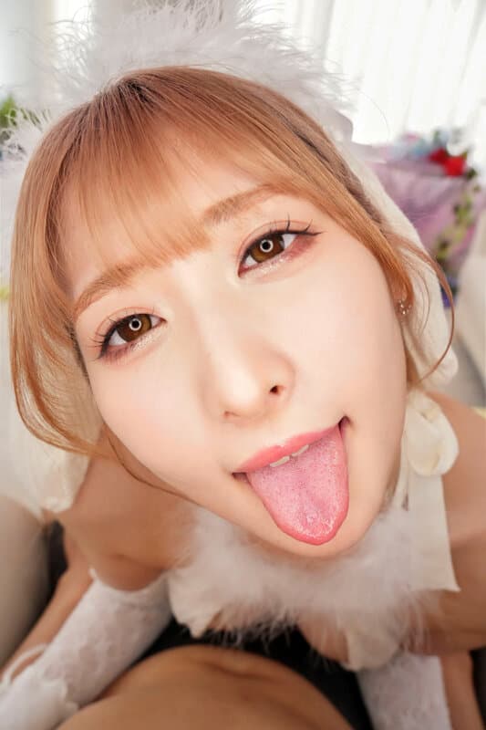 SAVR-730【VR】求愛キスと生殖淫語で確実に男を好きにさせる極甘なオナサポ体験 末広純