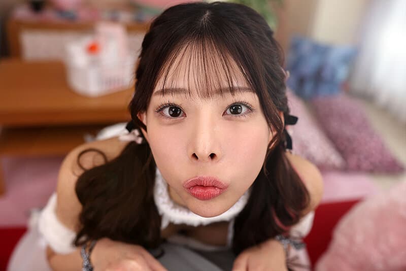 SAVR-371【VR】いっぱい褒めてくれた男の子には中出しさせてアゲる?顔面偏差値ズバ抜けてるのに簡単に本番しちゃうあざと可愛いオナクラ嬢