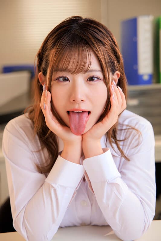 VRKM-1599  【VR】アヘ顔の天才！！ えなち ～マジメなシゴデキOLは、SEXするとアヘ顔でイキまくる変態上司だった件～ 沙月恵奈