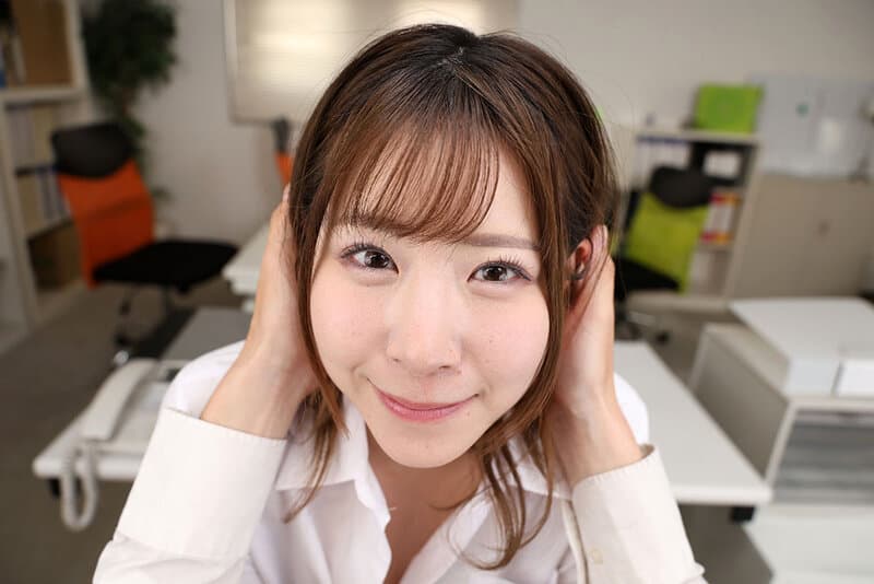 VRKM-1599  【VR】アヘ顔の天才！！ えなち ～マジメなシゴデキOLは、SEXするとアヘ顔でイキまくる変態上司だった件～ 沙月恵奈