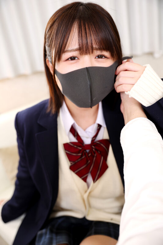 NKKVR-161 【VR】マスク姿が可愛い【シン?肉感追尾特化】けれども小生意気なP活J●にゴム外し生SEXでガツンと制裁！！何度もイキまくり連続中出しでワカラセタVR Kちゃん