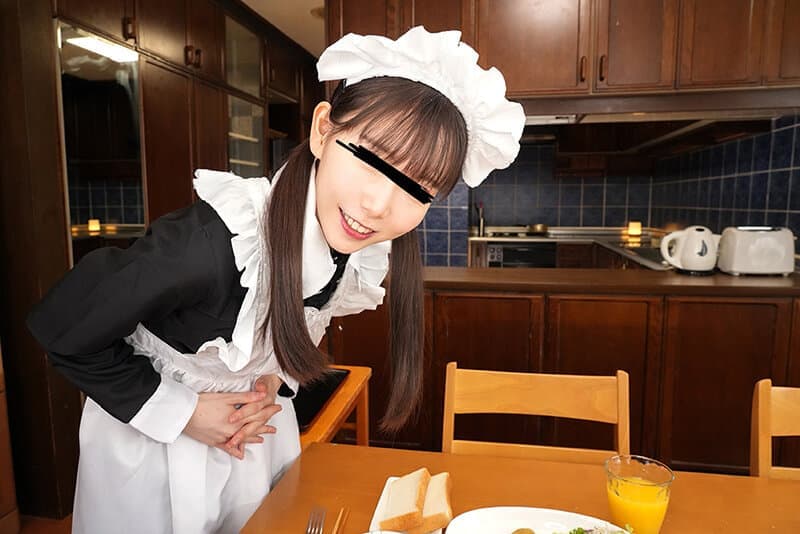 SAVR-540【VR】真面目で、几帳面で、誠実で、理想的で、変態で。健気なミニメイドはご主人様の手を煩わせないように性を実感する。