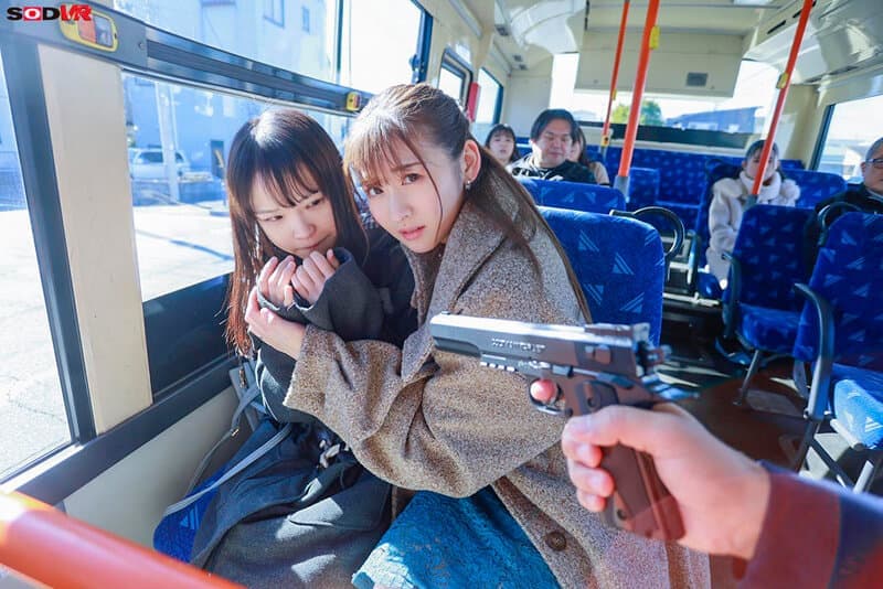 DSVR-1546 まなみ静奈, 和久井美兎, 夢川りあ, 工藤ララ, 末広純, 紺野みいな, 菊池まや【VR】【8K】（超リアル体験）バスジャックVR ※被害者7名:女子大生/母娘/女子●生/主婦