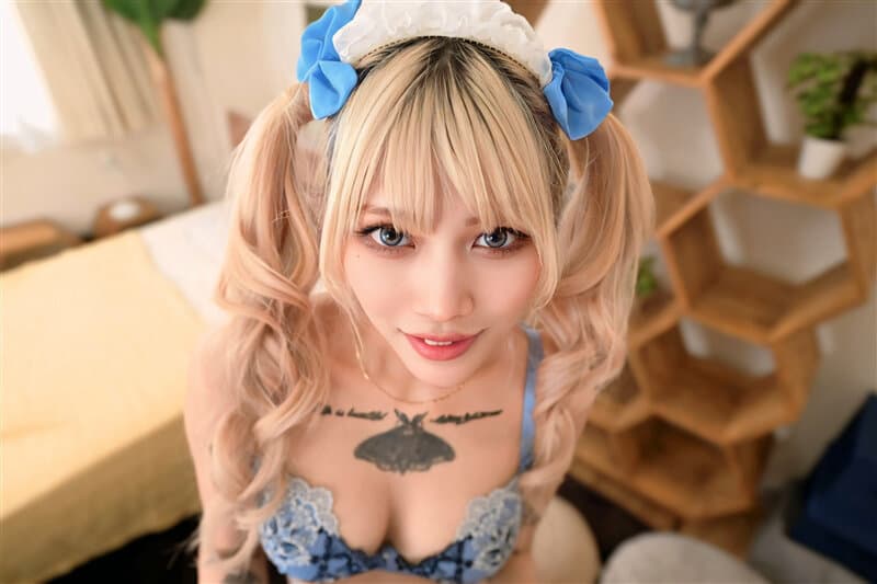 VRPRD-046 【VR】无限射精OK！超稀有！！专属我的超顺从金发巨乳纹身辣妹女仆！！！ 凤花恋