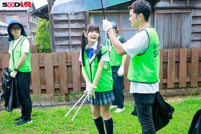 DSVR-1681 【VR】【8K】【高清追踪视角】捕捉假日参与社区垃圾清理的纯洁少女并施以淫行