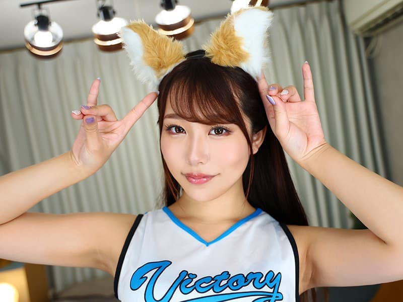 AJVR-180 【VR】きつねコスダンスで人気のチアガールをイカせまくり獣のように発情する姿に興奮MAX何度も生中出し延長戦 尾崎えりか