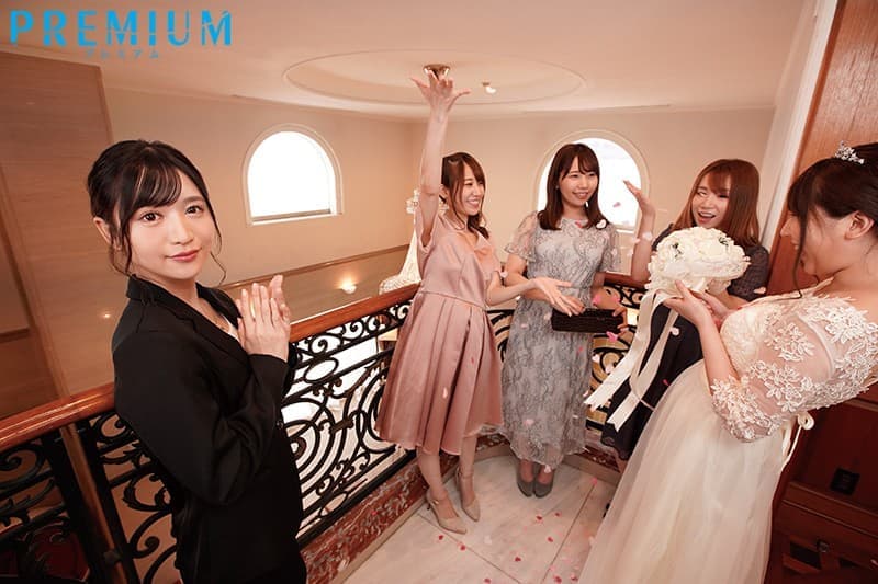 PRVR-034 【VR】【HQ高画質】こっそり誘惑シリーズ?永遠の愛をブチ壊すウエディングプランナーVR第2弾！ 新婦の隣で全力誘惑してくるスレンダー美女！ドキドキ空気感と大量淫語でタップリ中出し絞り取られるボク！ 星奈あい