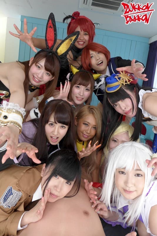 ZKBR-001 【VR】コスプレイヤー全員中出しハーレムVR