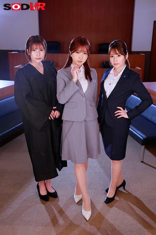 DSVR-1748     【VR】【8K】射精裁判 ―痴女三曹に物的証拠として男性器及び中出しを要求される裁判―