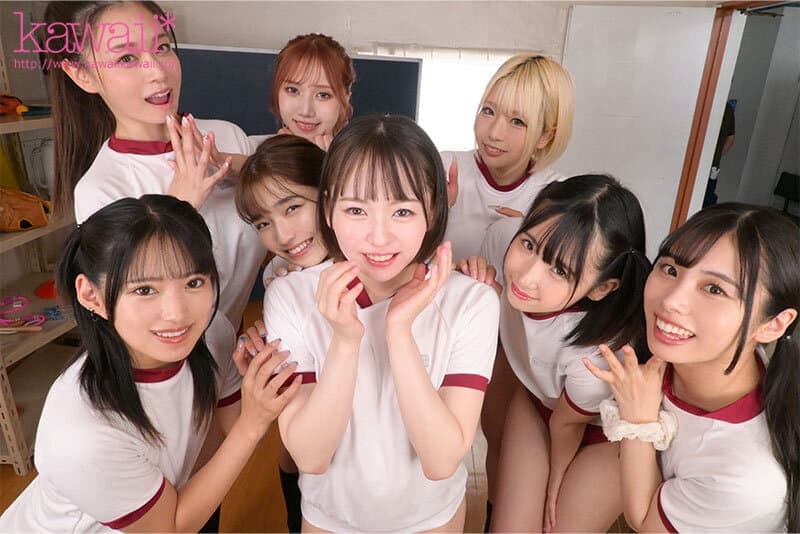 KAVR-337 【VR】8KVR×kawaii*女学院 ＜アオハル学園編＞女子校に赴任した僕にモテ期到来！？教室で…保健室で…体育倉庫で…性欲が尽きない教え子8人に痴女られ抜かれまくるハーレム逆9P大乱交 西元めいさ 乙アリス 橘メアリー 斎藤あみり 有栖舞衣 渚みつき 千石もなか 倉本すみれ / [8K] KAVR-337 School Girls In The Classroom – VR