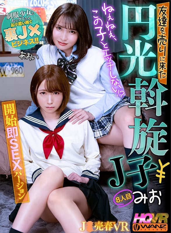 WAVR-200 【VR】ねぇねぇ、この子とエッチしない！？ 友達を売りに来た円光斡旋J子8 開始即SEXバージョン