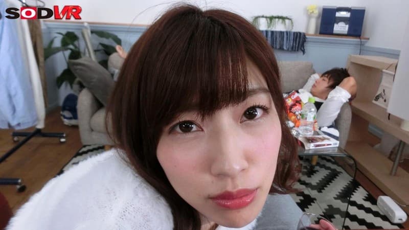 DSVR-181 【VR】ほろ酔いでキス魔に変貌した親友の彼女がず～っとキスを求めてきた！寝ている彼氏の目の前でこっそりセックス！ 市川まさみ