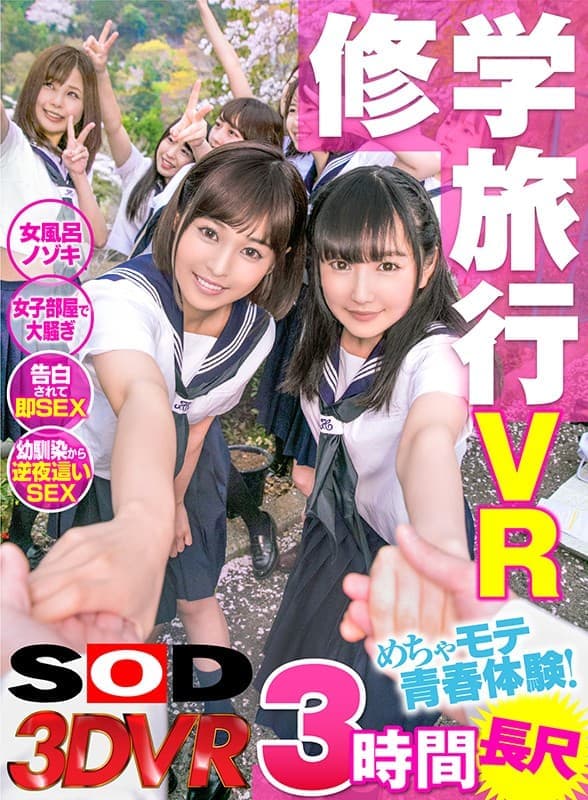 DSVR-269 【VR】めちゃモテ青春体験！修学旅行VR【長尺3時間?女風呂を心の目で覗き見した後、女子の部屋にしのびこんで片思いのあの子とコッソリSEX！さらに自分の部屋にもどって寝てたら、幼馴染みが逆夜這いしてきた1泊2日】