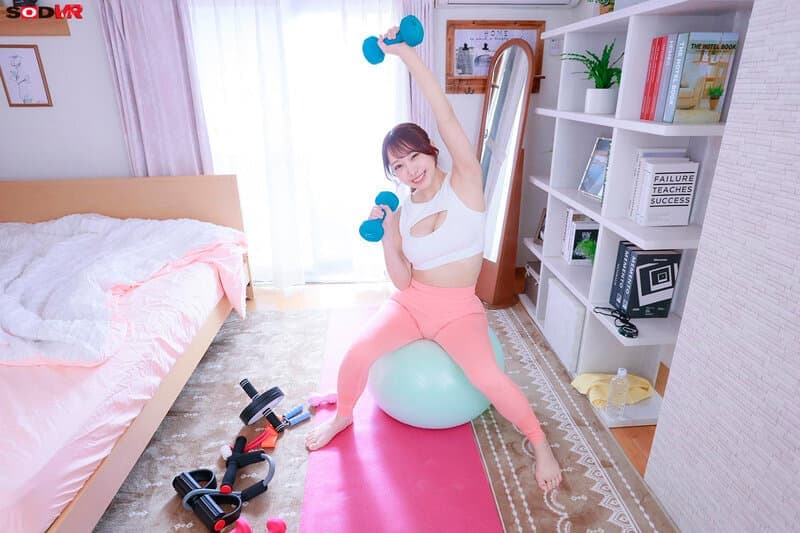 DSVR-1588 【VR】【8K】至近距離のワキ、おっぱい、尻！美意識高めセフレのダイエットのお手伝い 弥生みづき