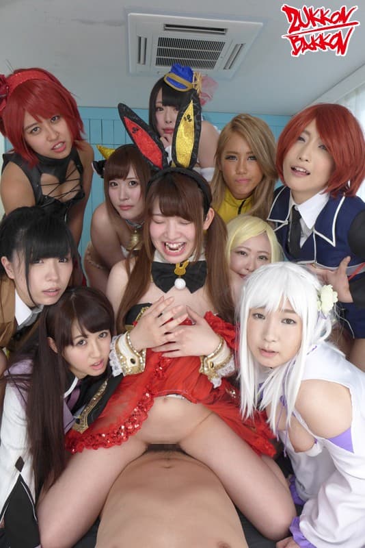 ZKBR-001 【VR】コスプレイヤー全員中出しハーレムVR