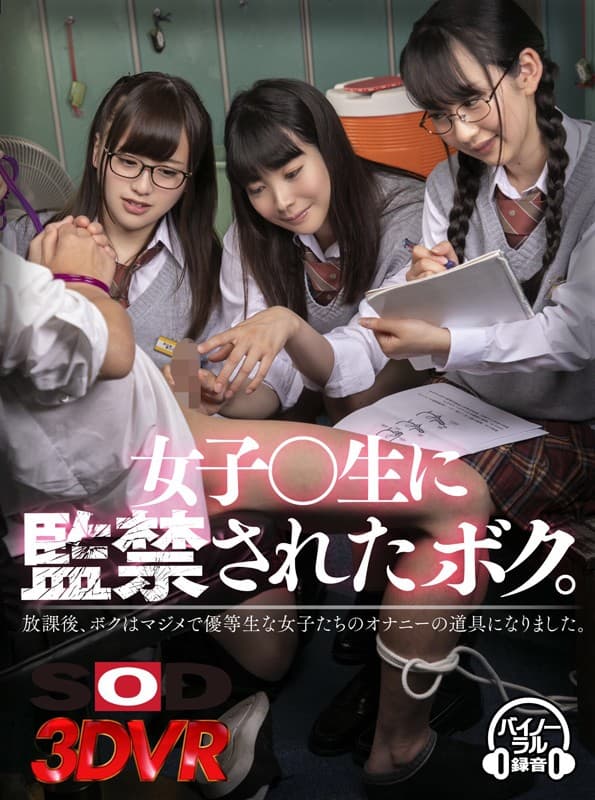 DSVR-513 【VR】女子○生に監禁されたボク。【高画質密室VR】『放課後、ボクはマジメで優等生な女子たちのオナニーの道具になりました。』