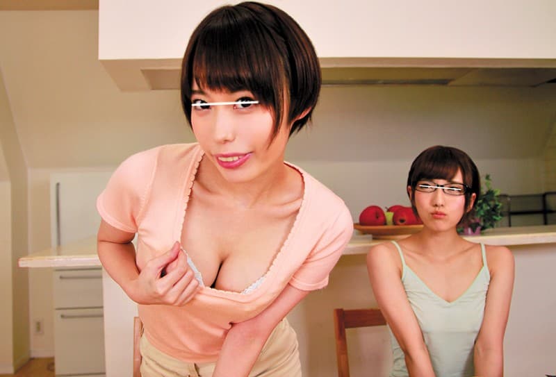 HUNVR-024 【VR】HQ超激的高画質  勉強一筋のマジメ義妹と淫乱全開のヤリマン義姉がボクのチ○ポを寝取り合い？ボクに突然超美人でスタイルが良いヤリマンの義姉と可愛らしくてマジメな義妹が出来た！！姉妹とは思えないほど二人は性格が違う…。義姉は実はマジメぶってる妹の事が…