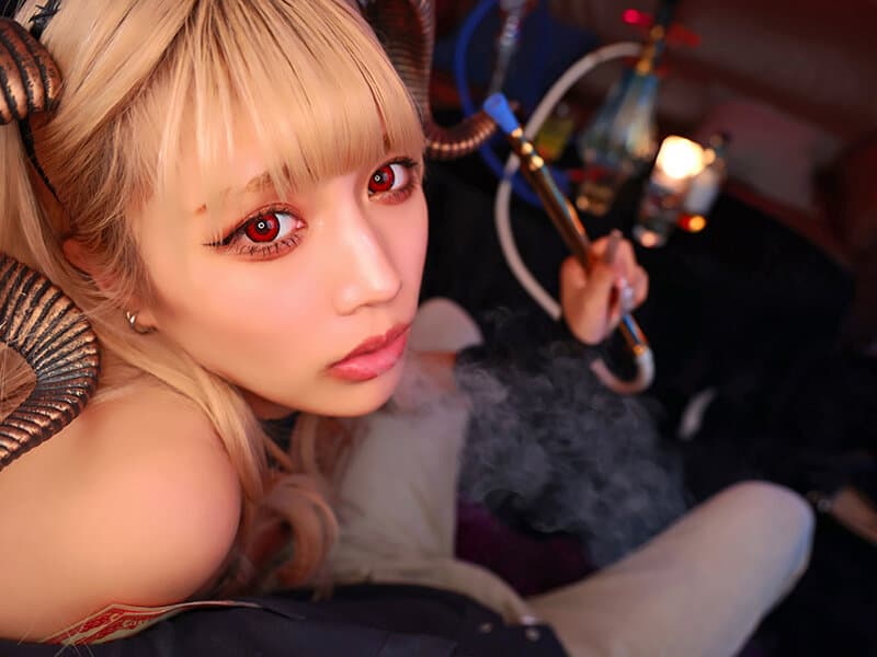 AJVR-239 【VR】サキュバスシーシャBARの水タバコに媚薬を仕込んでセクシー淫魔キャストと紫煙ぷかぷかキメセク三昧2発3発までは良かったがいつまでもチ○ポ放してもらえず魂が抜けるほどザーメン吸い尽くされた【計8発】 鳳カレン