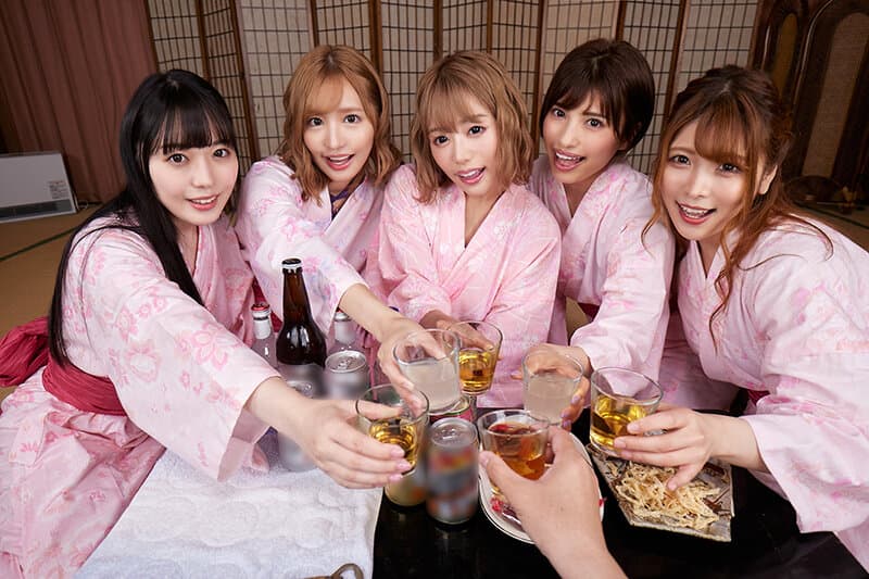 SAVR-560 【VR】ハーレム過ぎるヤリサー温泉旅行！全方位エロすぎ飲酒乱交パーティー 高瀬りな 新村あかり 浜崎真緒 百永さりな 若宮はずき