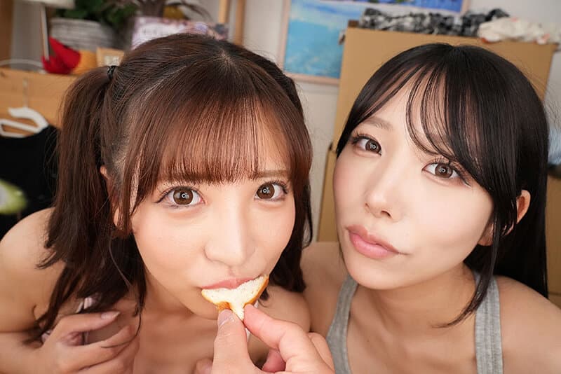 VRKM-1457 【VR】Wスーパー顔面特化アングルSpecial 8K VR ～僕のことが大好きすぎる顔面最強の連れ子姉妹と夢のハーレム性活～ 尾崎えりか?小那海あや / [8K] VRKM-1457 Suzumiya Haruka Sazanami Aya Ozaki Erika – VR