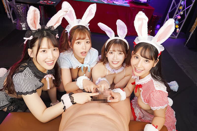 TMAVR-236 【VR】風俗激戦区池袋にニューオープン！！うさぎは年中発情期？！舐めて吸って揉みまくれ！巨乳おっパブ専門店！裏オプ黙認で推しパイ花びら回転！抜きまくりヤリまくりの生本番！