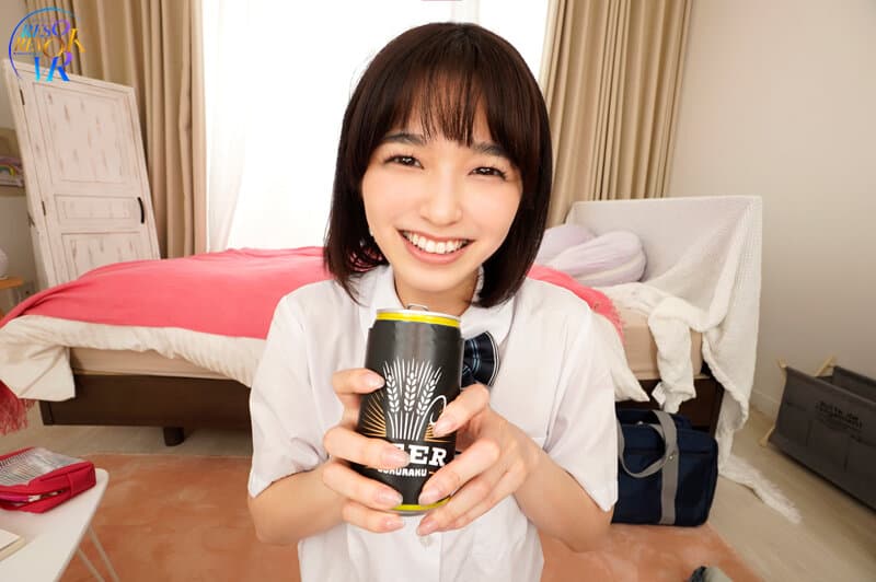 RSRVR-020 【VR】「溺れながら、イッちゃって…」制服美少女が飲酒キャラ変でヨダレだら～だら～VR 倉本すみれ