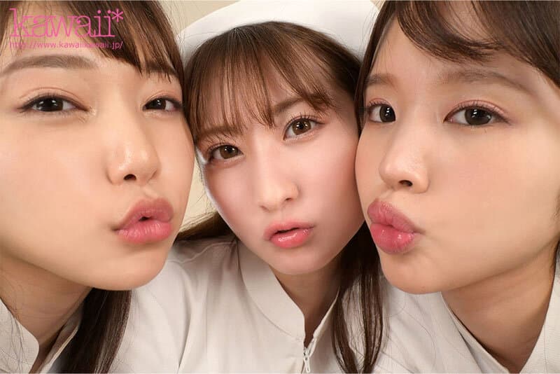 KAVR-332 【VR】＜シン?天井特化＞前後左右に完全包囲され超密着ハーレムご奉仕してくれる超スレンダー美人ナース逆4P さつき芽衣、末広純、新井リマ / [8K] KAVR-332 Satsuki Mei Suehiro Jun Rima Arai – VR
