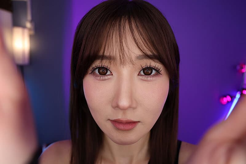 VRKM-1293 【VR】これぞ8K！ シン?顔面特化アングルVR ～大槻ひびきが顔面至近距離でボクを射精管理する～