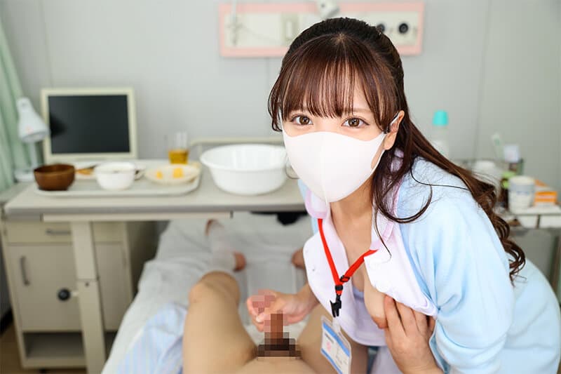 URVRSP-350 【VR】【8K VR】マスク美女の看護師に、見つめられて退院するまで、射精させられる入院生活 （URVRSP-350）