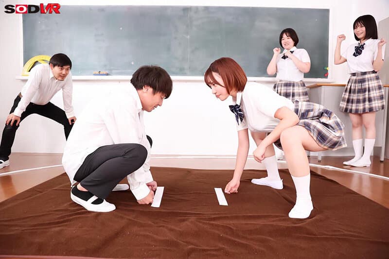 DSVR-1664【VR】【8K】僕のクラスに、とてもつよそうなオンナが入ってきた 相撲本気でやってみないか。