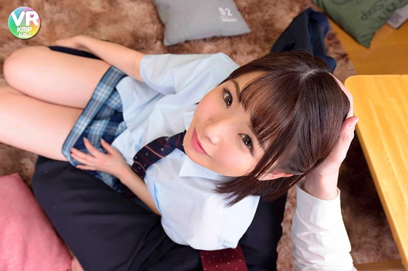 CBIKMV-050 【VR】放課後はじめての生姦がハマり欲しがり連続中出し 思春期、見つめあいエッチで5発射精 丘えりな